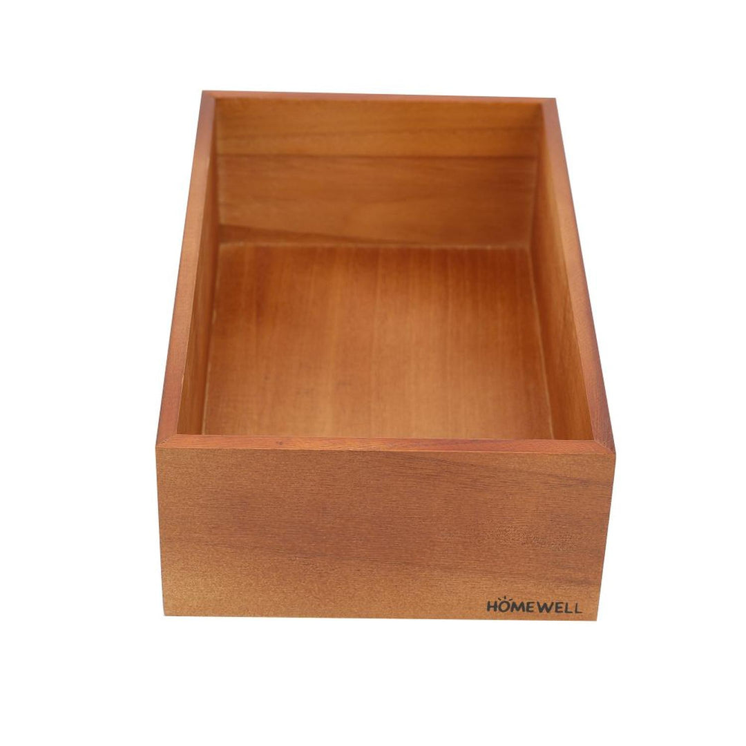 Caja de Madera para Condimentos 26.5x16.5x8.2cm