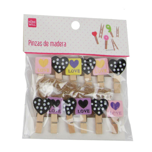 Pinzas Madera 3.5cm