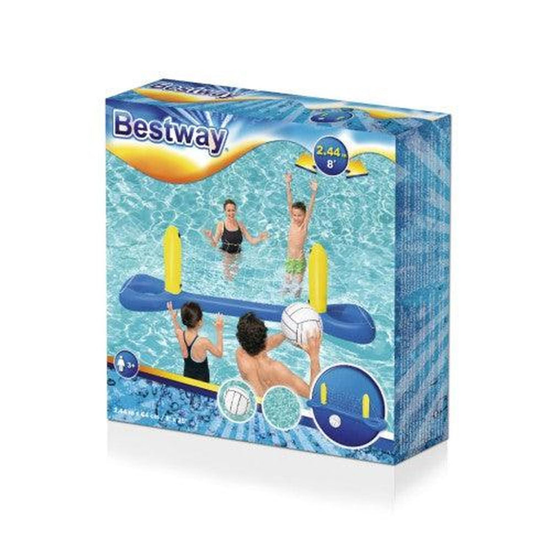 Set Volleyball Inflable Malla y Pelota 244x64cm