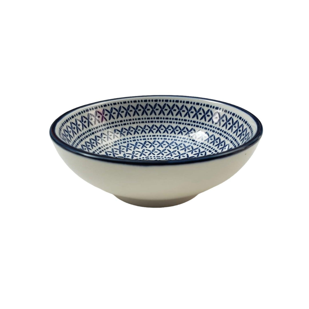 Pocillo Bowl Loza Azul 8x3cm