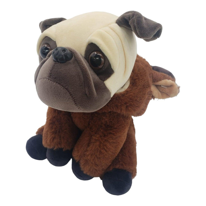 Peluche Perro Disfrazado de Reno 22cm