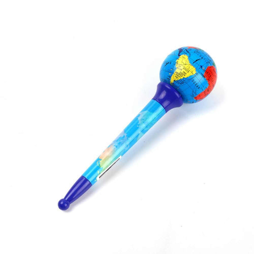 Lápiz Pasta Diseño Globo Terráqueo 16cm