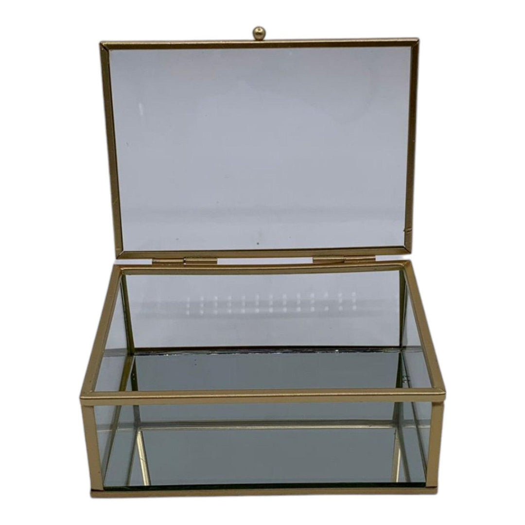 Caja Vidrio Transparente 16*12*6cm