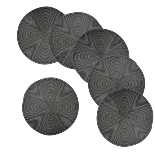 Pack Individuales Black *6
