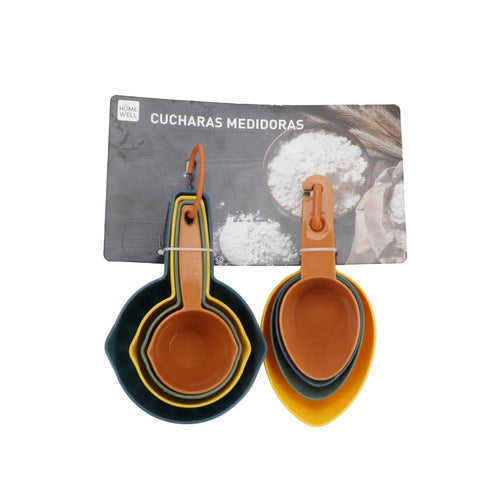 Set de Cucharas Medidoras de Plástico