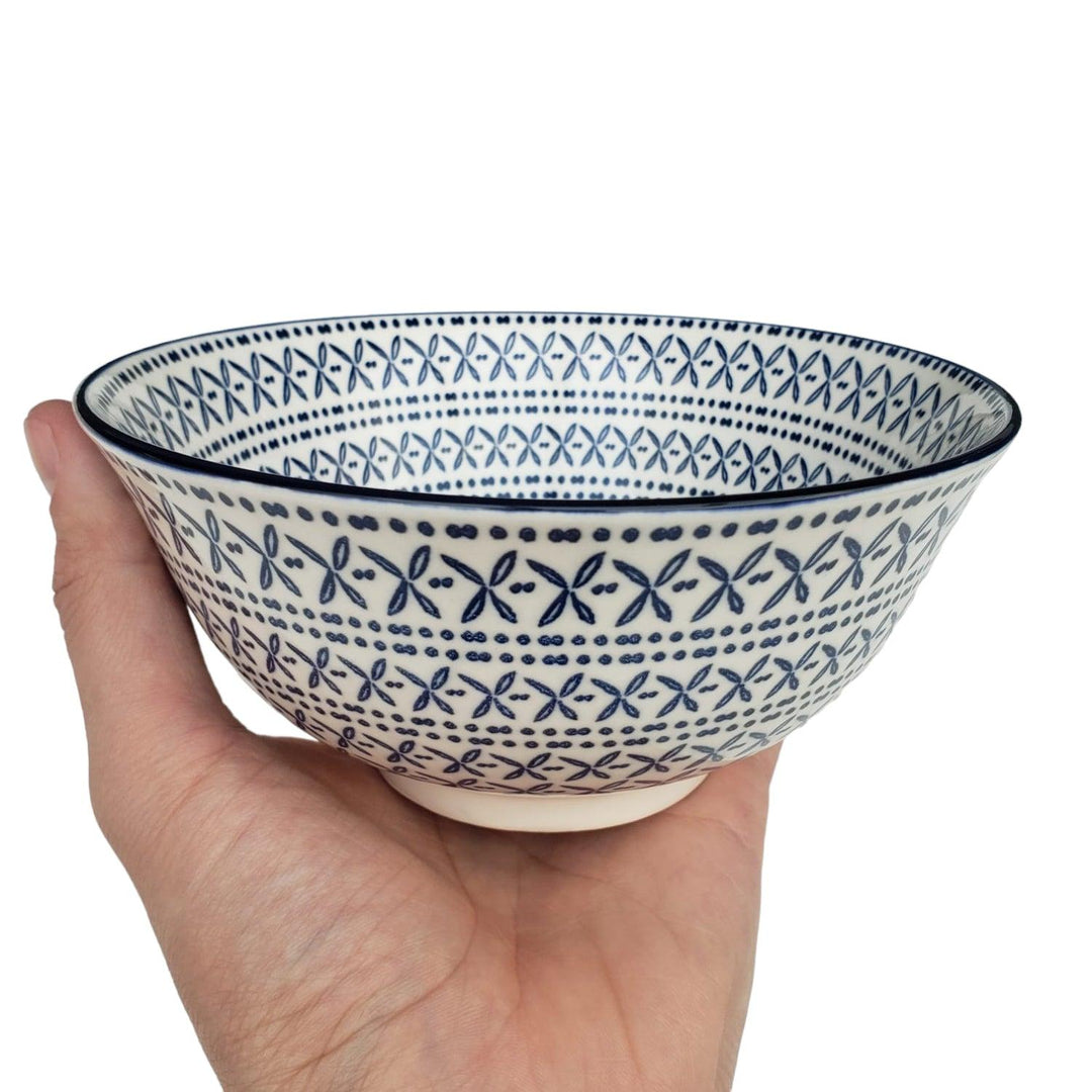 Bowl Loza Diseño Azul 11x7.5cm