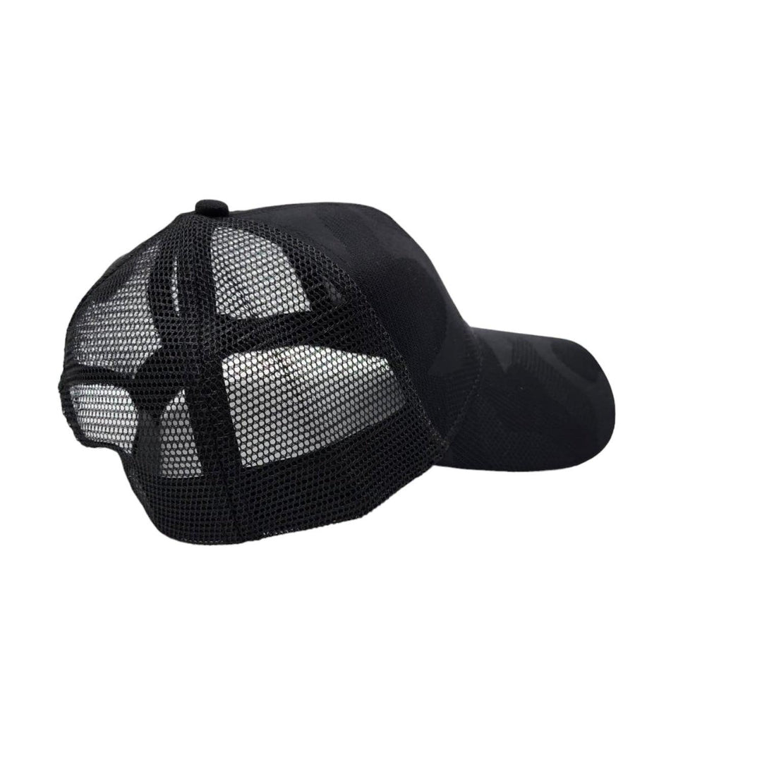 Gorra Jockey Negro Malla 18cm