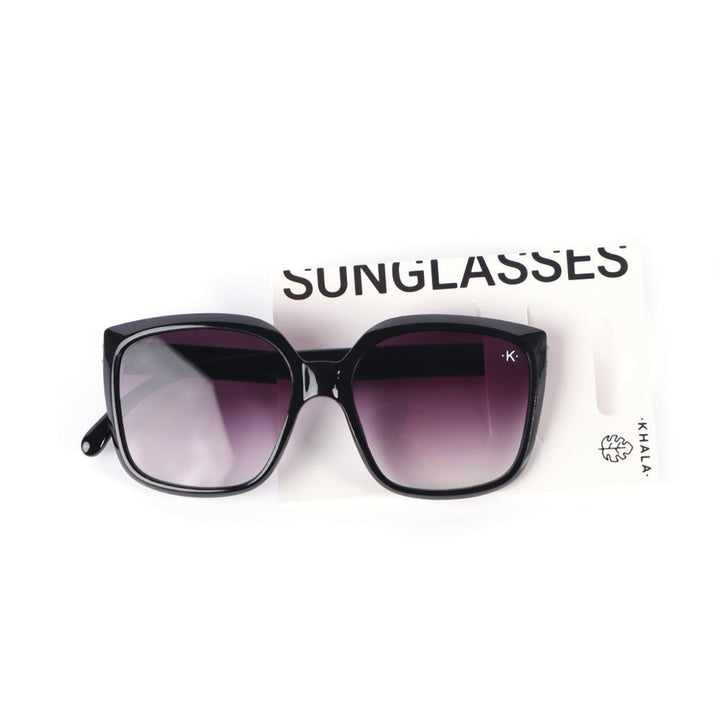 Lentes De Sol Oversize Morado Negro Uv400