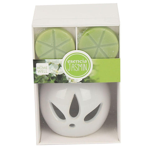 Aromatizador con Velas Jazmin