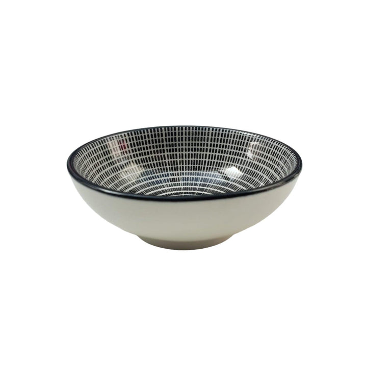 Pocillo Bowl Loza Negro 8x3cm