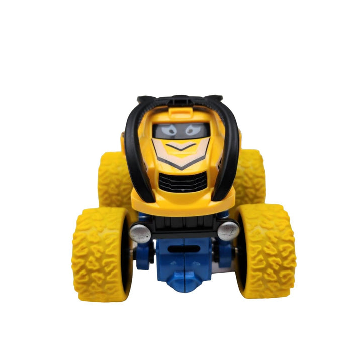 Mini Monster Truck Fricción Amarillo