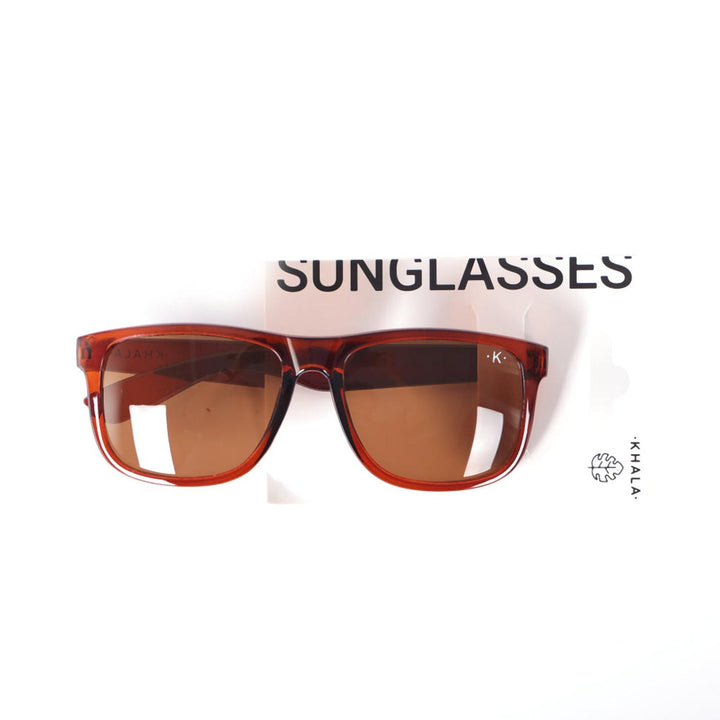 Lentes De Sol Wayfarer Café Uv400