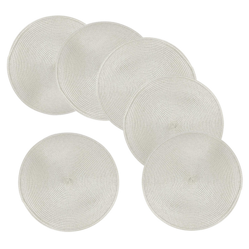 Set Individuales White *6