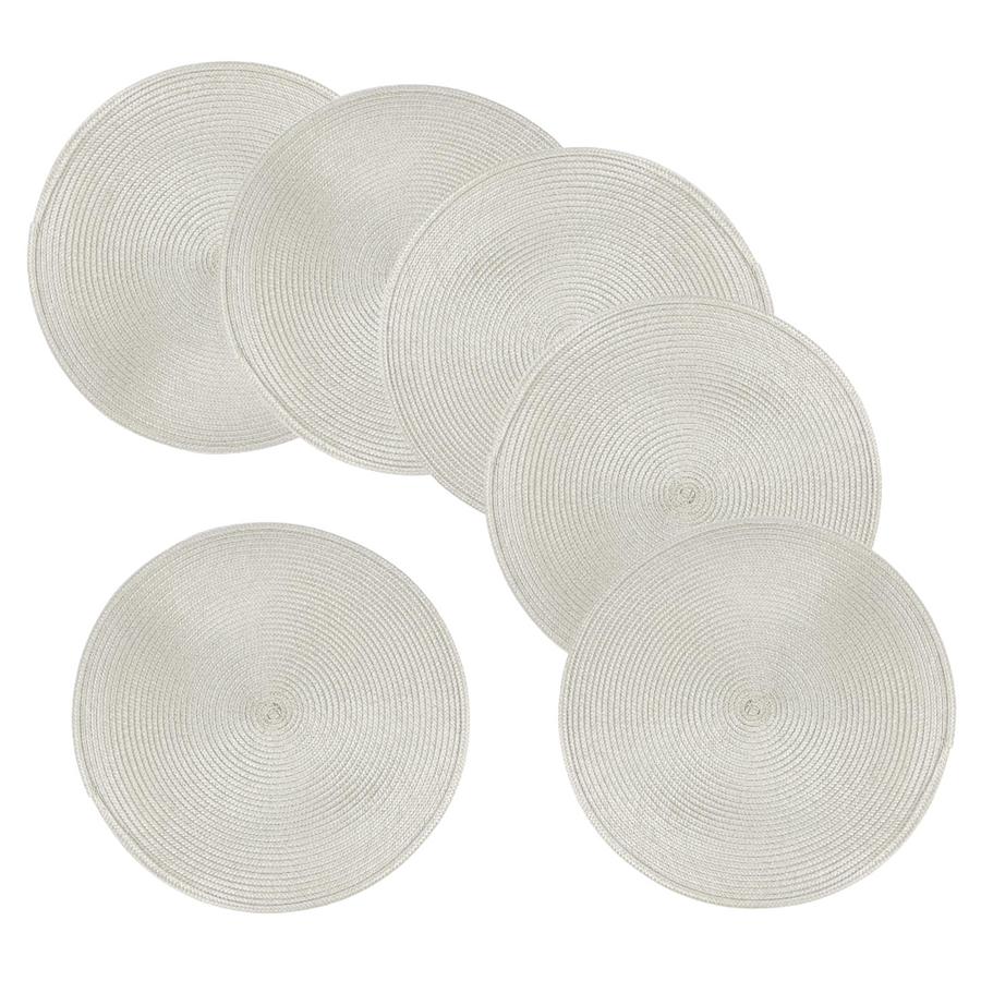 Set Individuales White *6