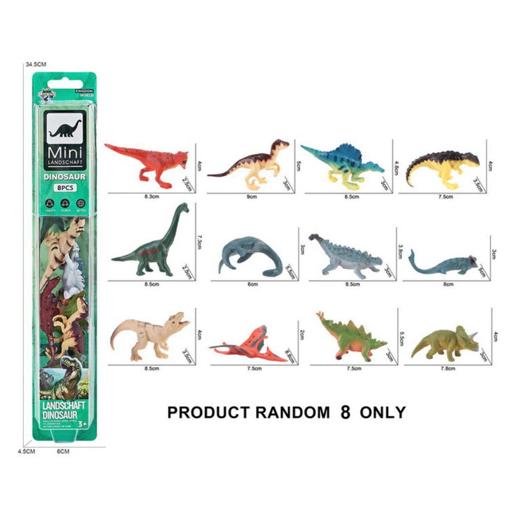 Set Mini Dinosaurios (8u)