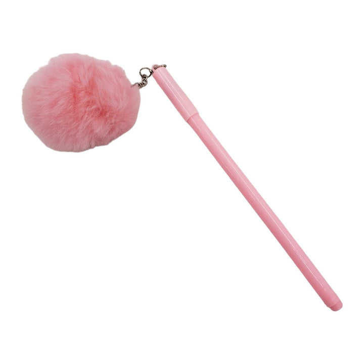 Lapiz Gel Pompom Rosado