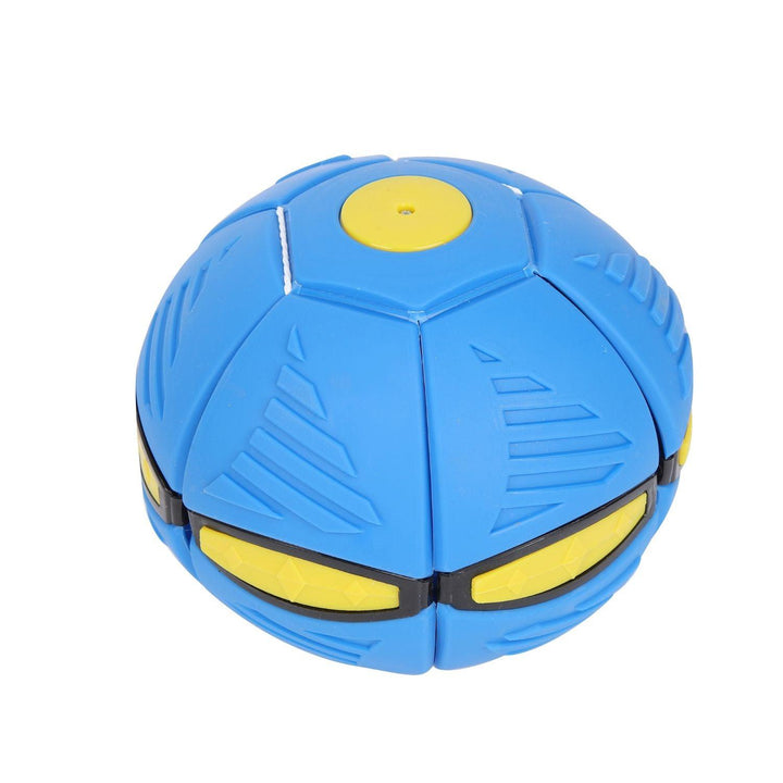 Platillo Volador Pelota Desformable Azul 16x16cm