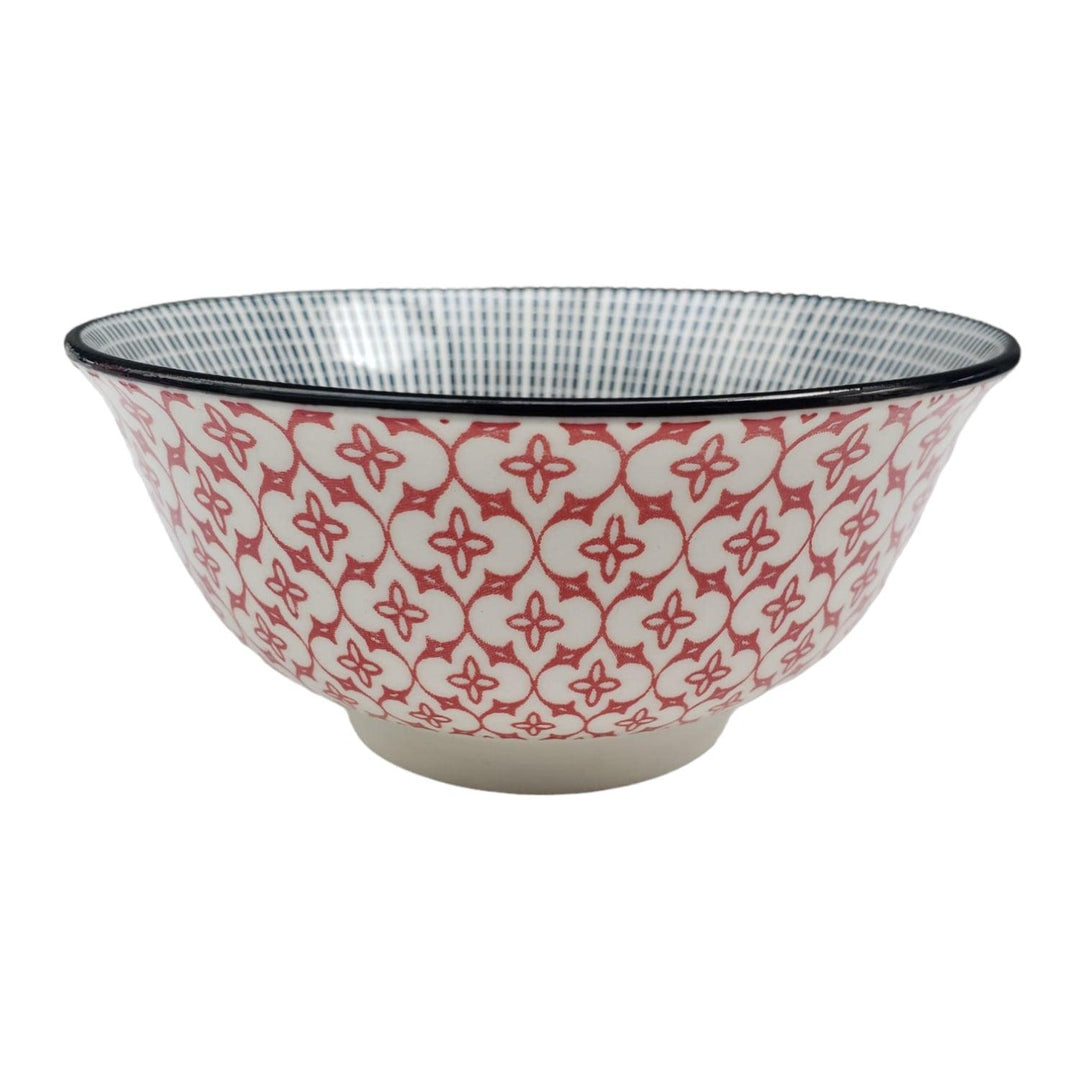 Bowl Pocillo Loza Rojo 12x6.5cm