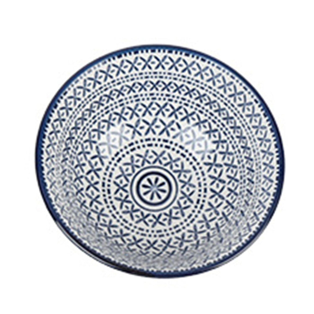 Bowl Pocillo Loza Azul 12x6.5cm