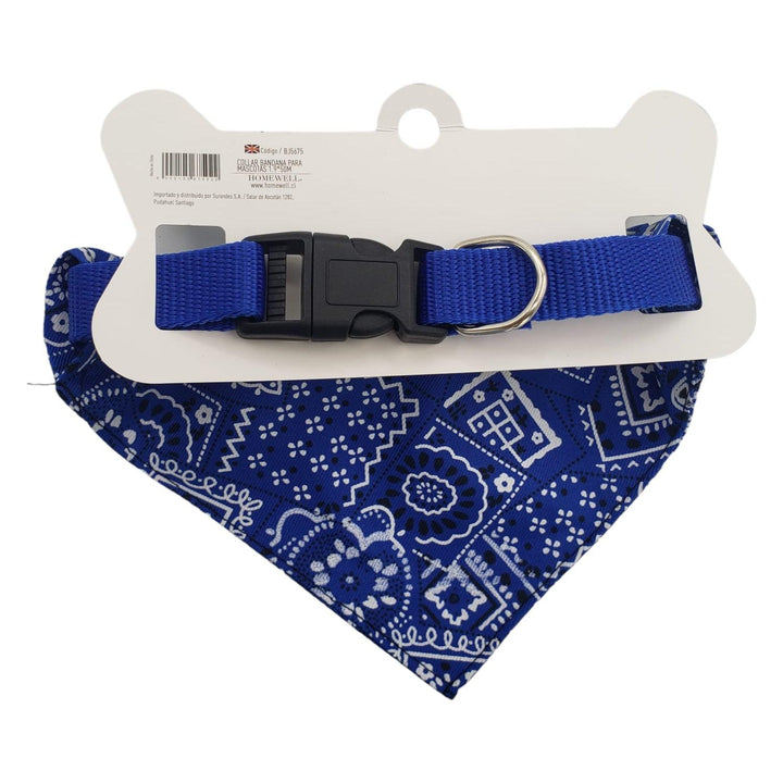 Bandana Azul para Mascota 13*17cm