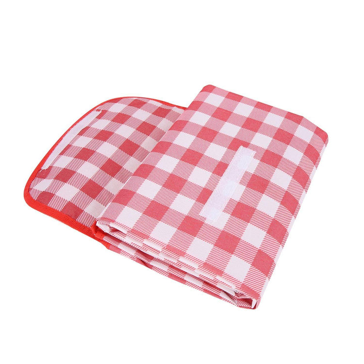 Manta para Picnic Plegable Roja 150x150cm