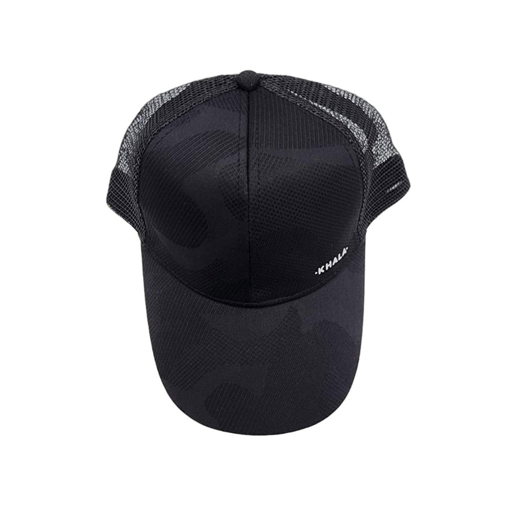 Gorra Jockey Negro Malla 18cm