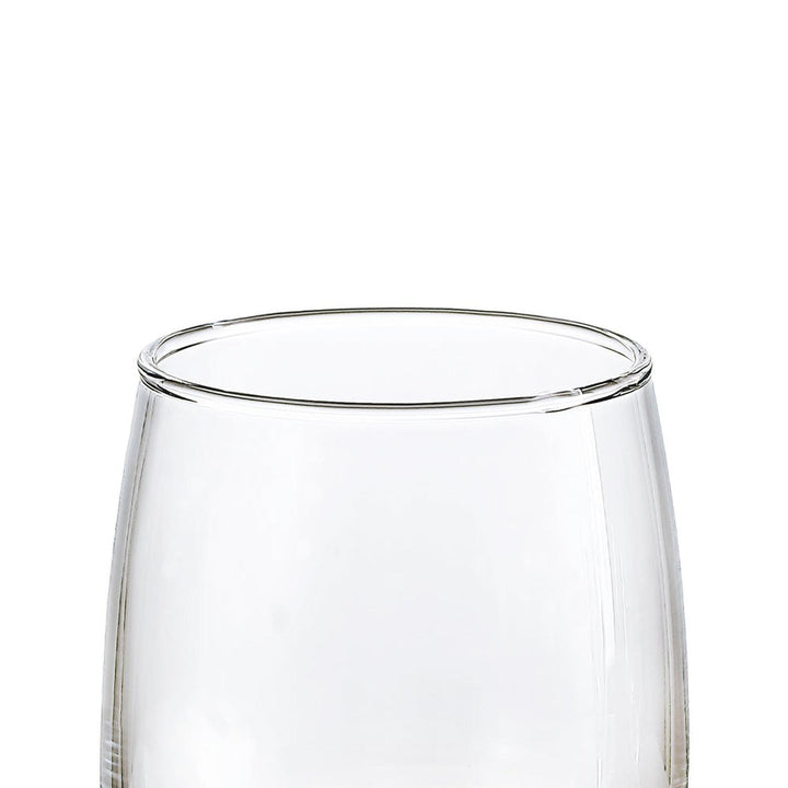 Set 6 Vasos Whisky Vidrio Transparente 350Ml