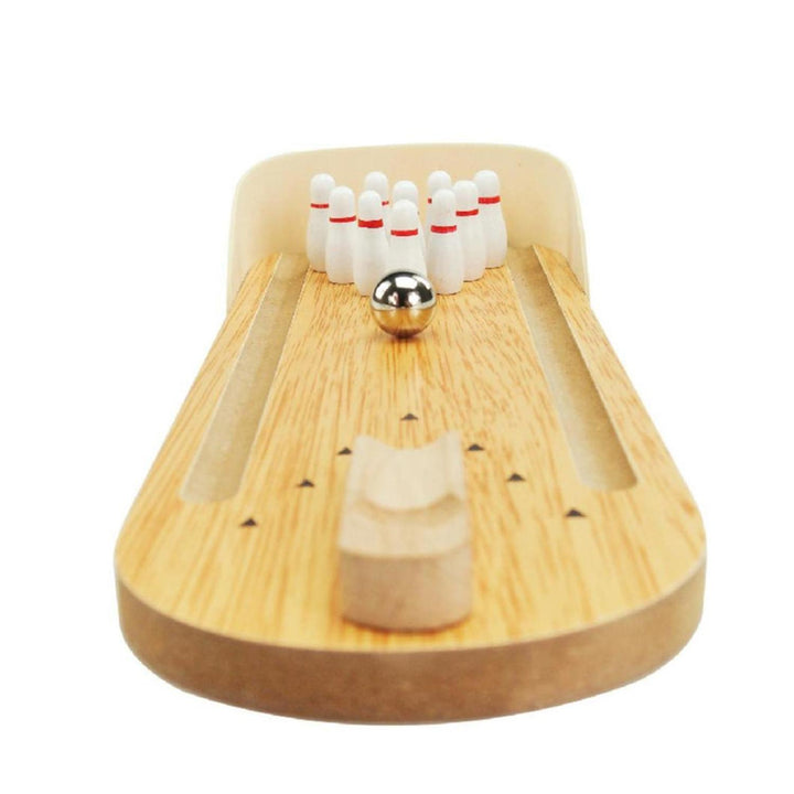 Mini Bowling de Madera 30 x 10 x 1.2 cm