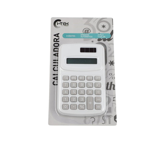 Calculadora Compacta White Color