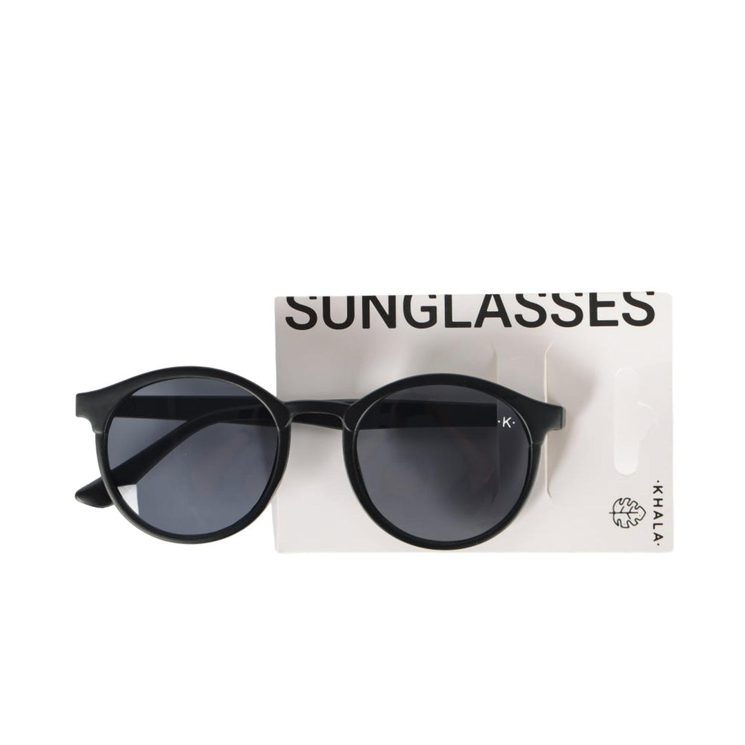 Lentes De Sol Circulares Negro Uv400