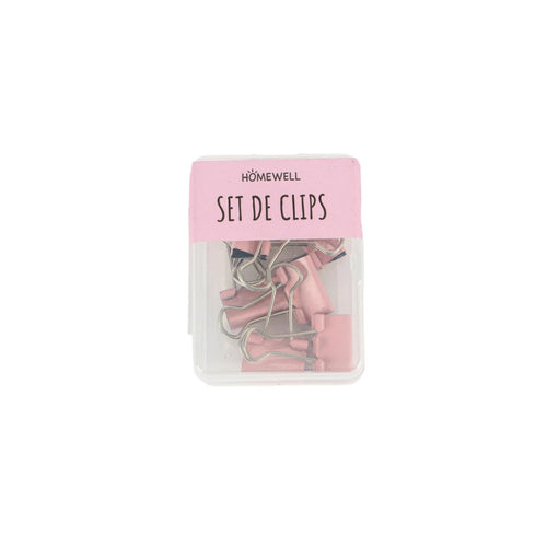 Set de Clips Dobles Pastel
