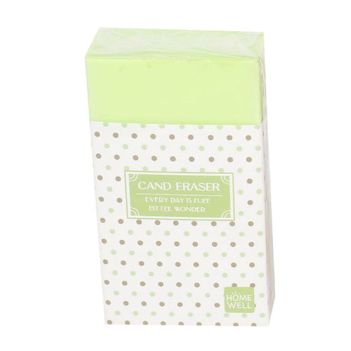 Goma de Borrar Diseño Verde 4x7x2cm
