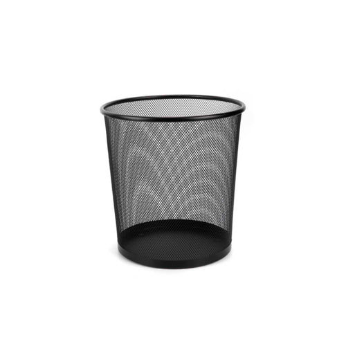 Papelera Metal 26*22*29cm Negro