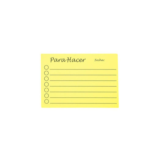 Notas Adhesivas "Para Hacer"