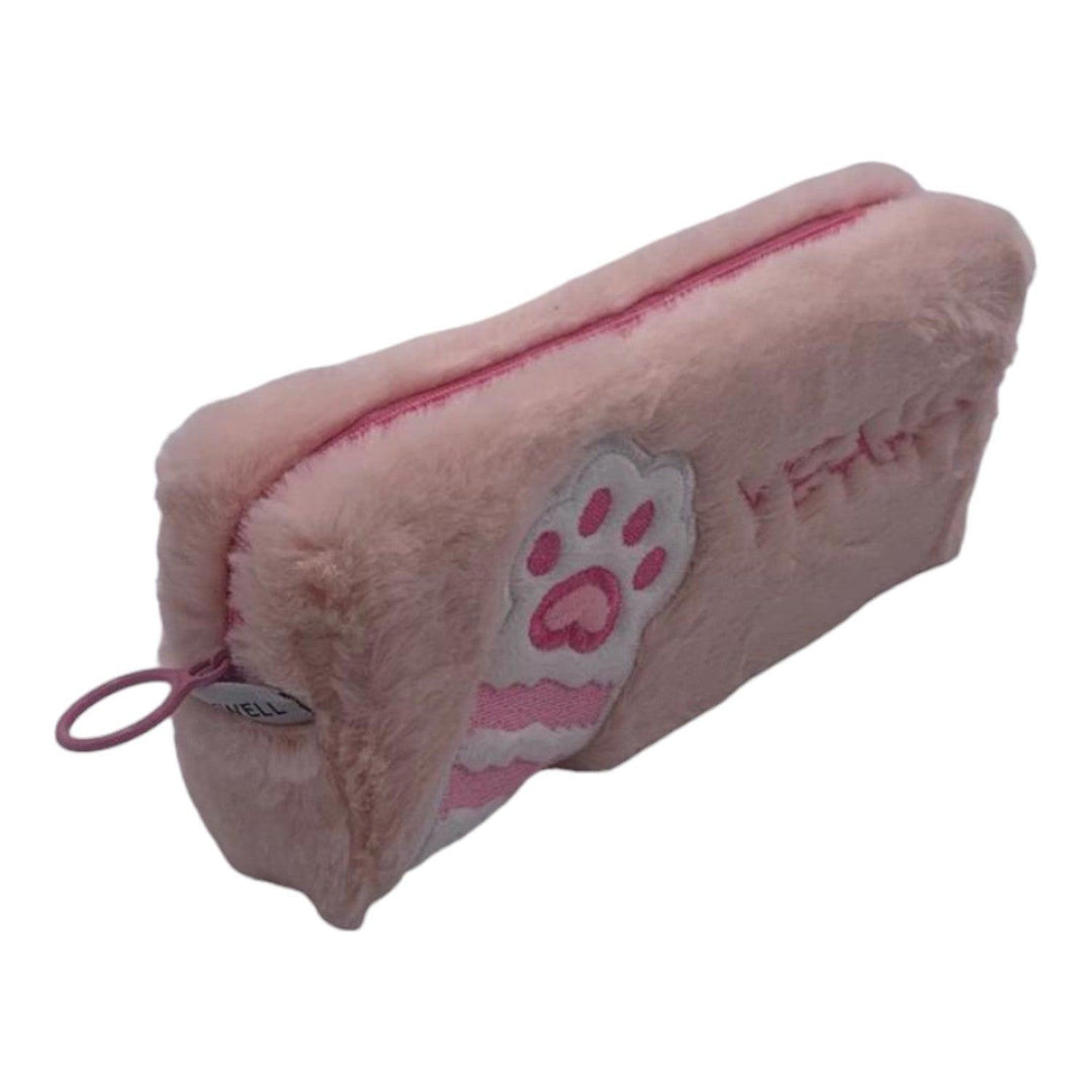 Estuche Rosado Diseño Pata de Gato 20*9*4.5cm