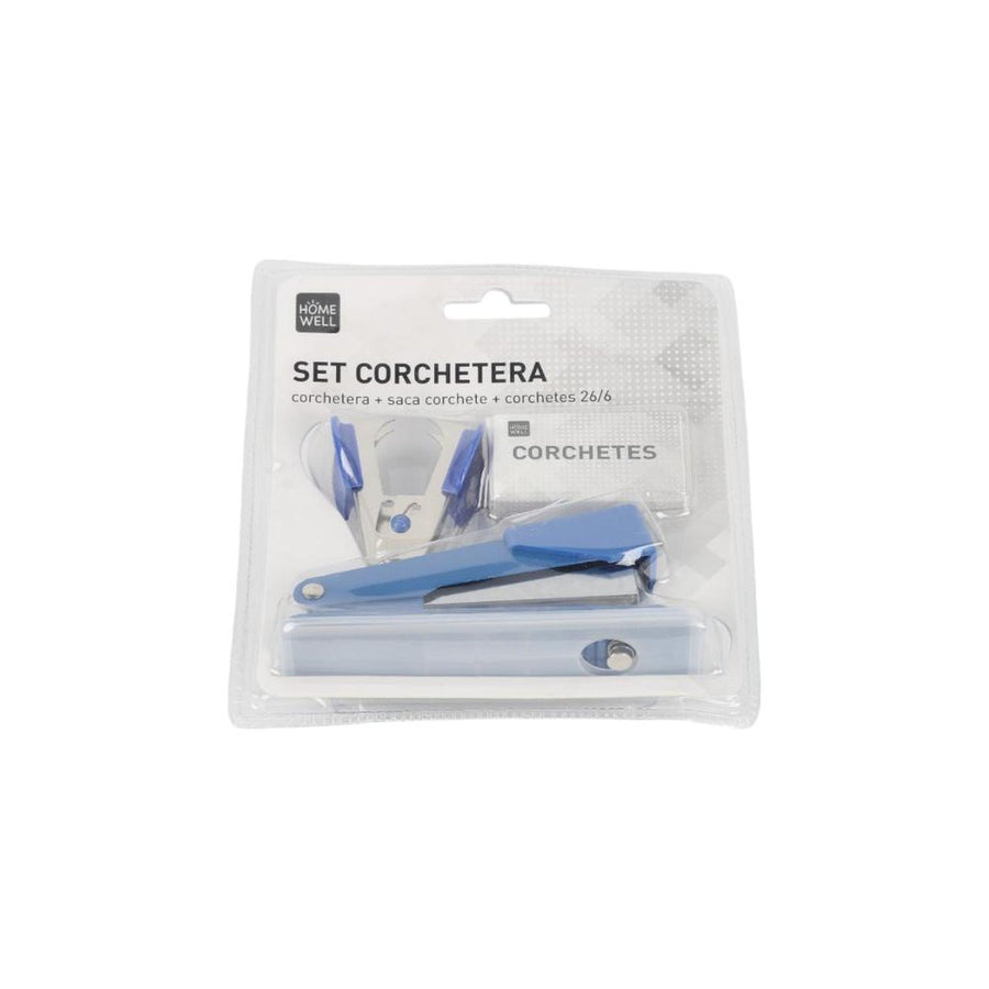 Set de Corchetera con Corchetes y Destapador