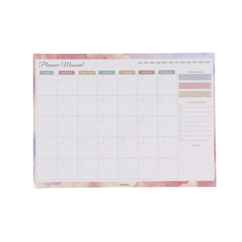 Planner Mensual HomeWell
