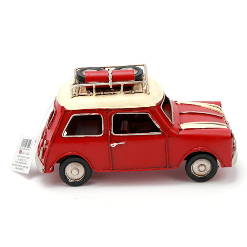 Auto Mini Decoración de Metal 16x7x8.5cm