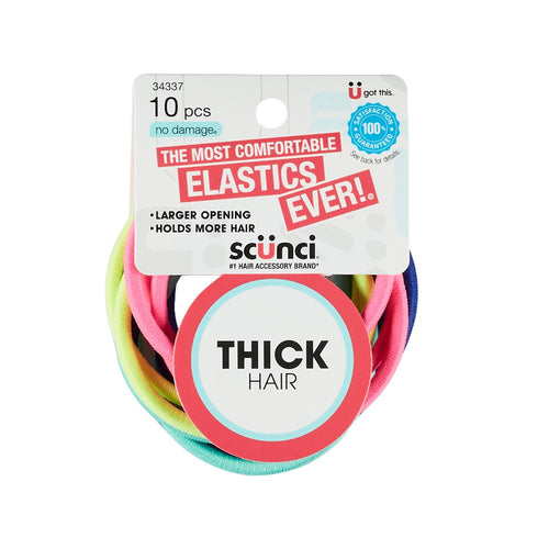 Elásticos Scünci Thick Hair No Damage *10
