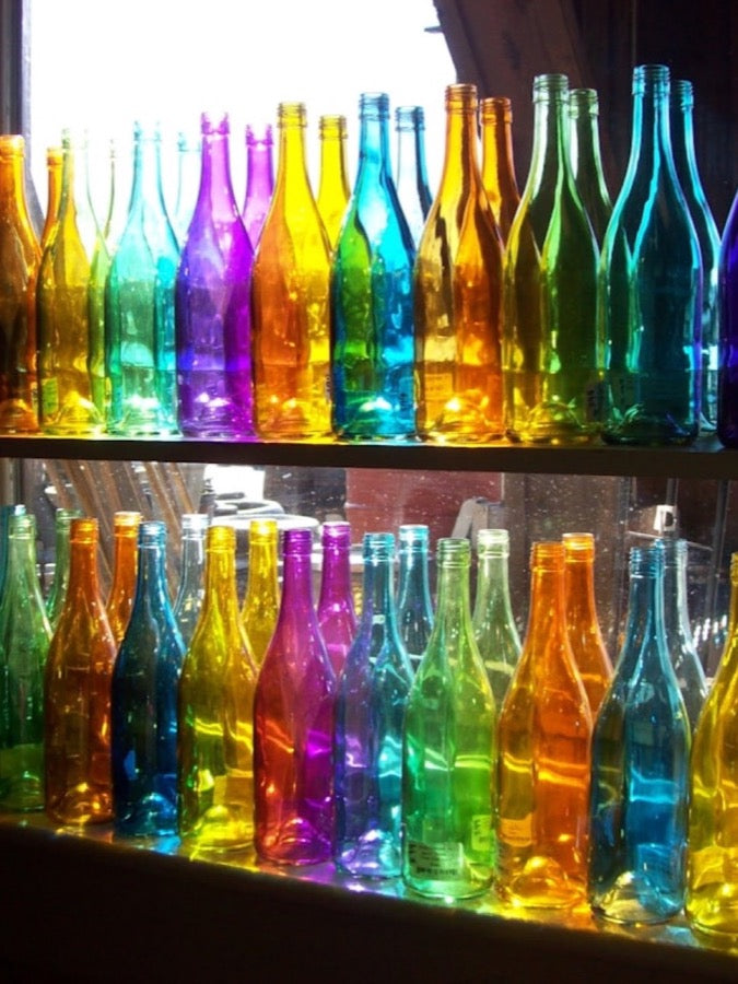 Botellas y set de mesa BIX