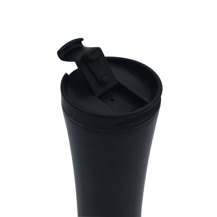 Mug Negro Acero Inoxidable 470ml