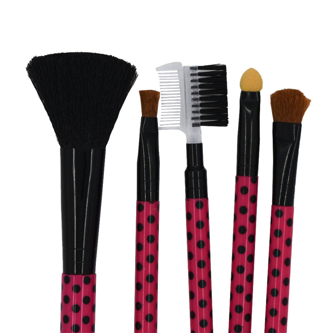 Set de Brochas Rosadas para Maquillaje