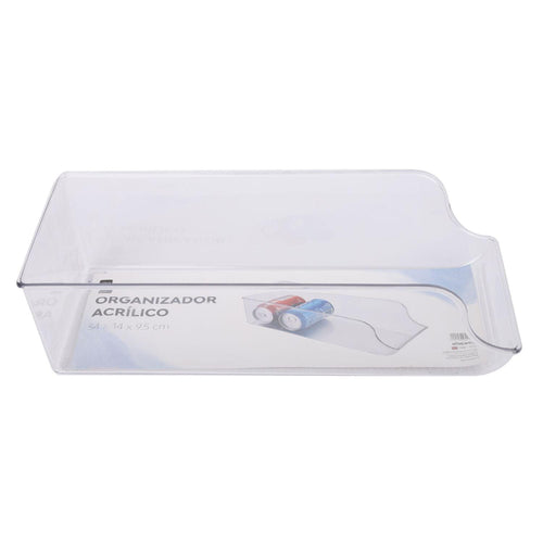 Organizador de Acrílico para Refrigerador 35x14x9.5cm