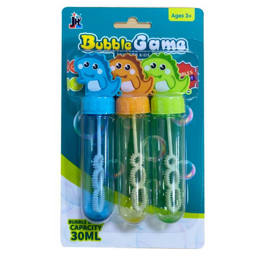 Set Burbujas Dino 3 Piezas 12x20.5x2.5cm