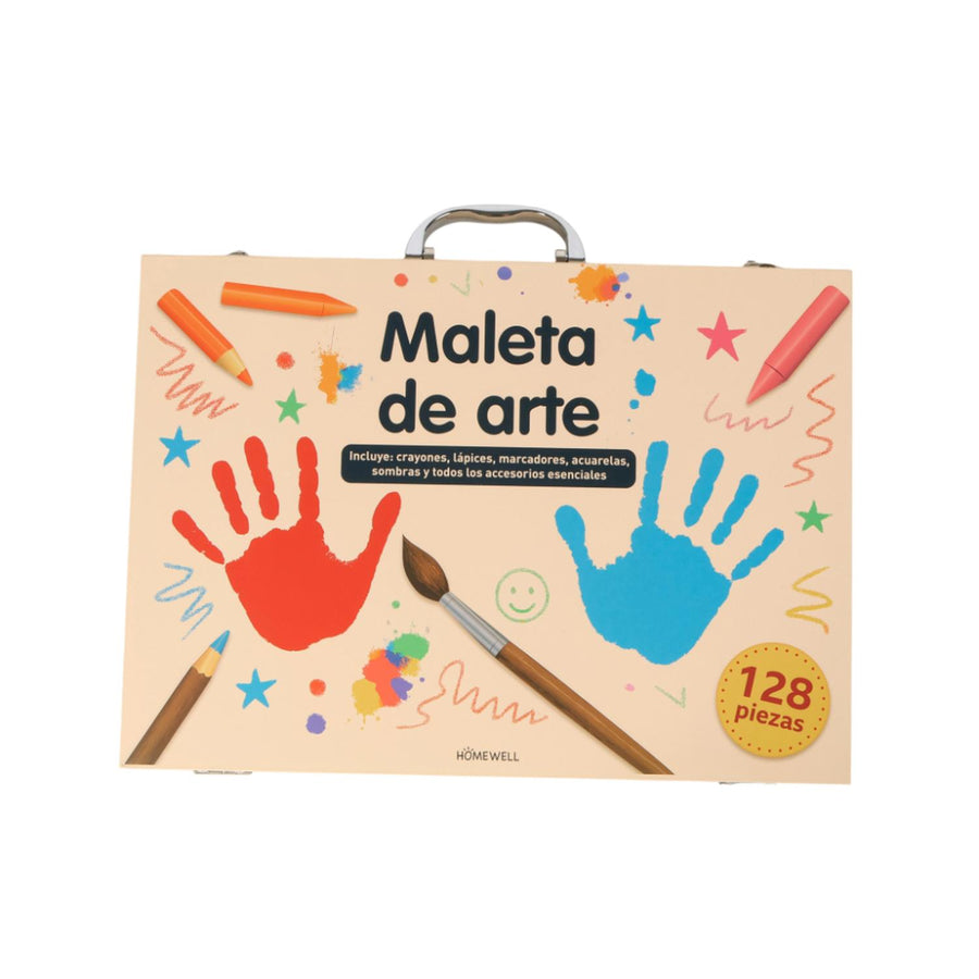 Set Arte Maleta Portátil 128Pzas
