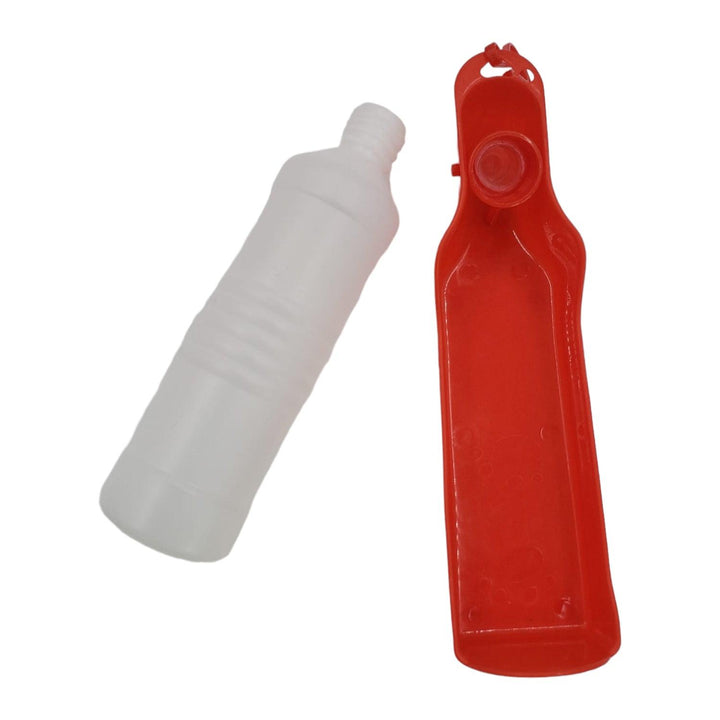 Bebedero Portatil Rojo para Mascota 420ml