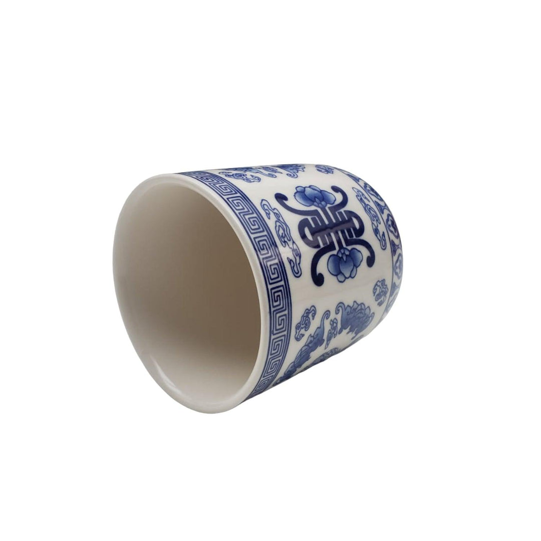 Taza Loza Diseño Azul 125ml