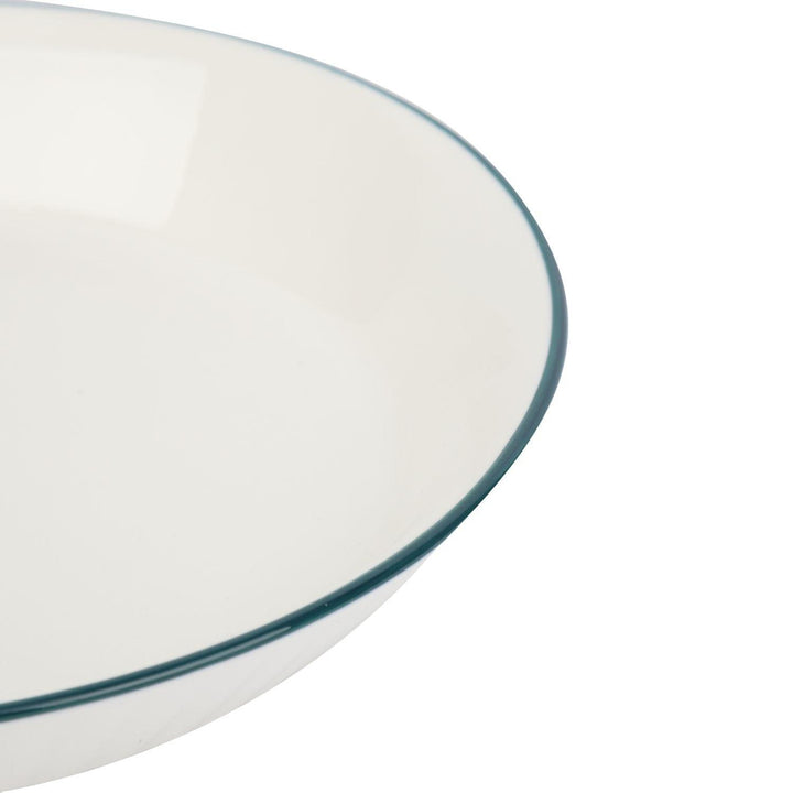 Plato Loza Blanco Redondo 20.5cm