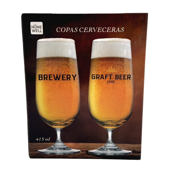 Set Vasos Cerveceros 415ml (2u)