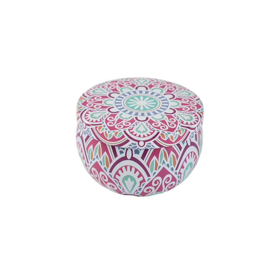 Vela Mandala Rosa